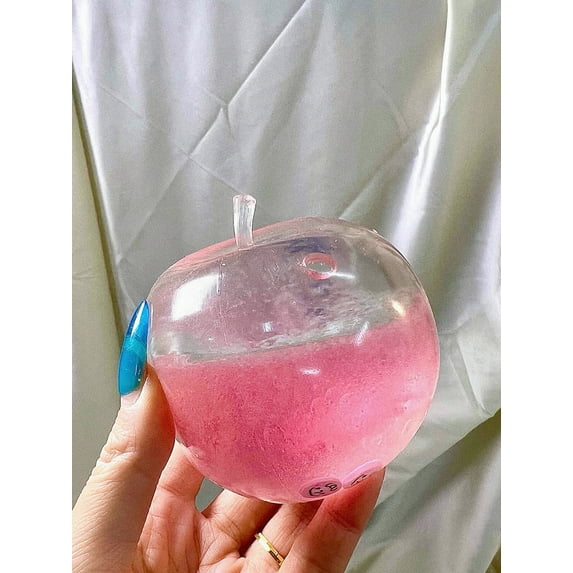 Big Apple Stress Ball Apple Fidget Toy Non-Bounce Squeeze Ball ASMR Sensory Toy Anti-Stress Toys for Kids and Adults Hand Exercise