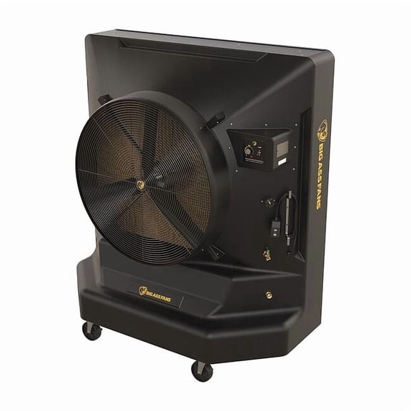Portable Evaporative Cooler 6,400/9,700 cfm, 46 gal, Direct Drive