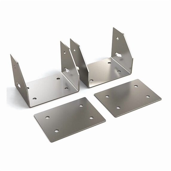 Big Ass Fans Purlin Kit,15" L,Steel,Most Ceiling Fans 041106011