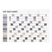 Big Assed Calendar 2026, Yearly Wall Calendar, 2026 Yearly Wall Planner Calendar, Large 12-Month Annual Schedule with Holidays, Horizontal One-Page Organizer 29x20 Inch 1Pcs