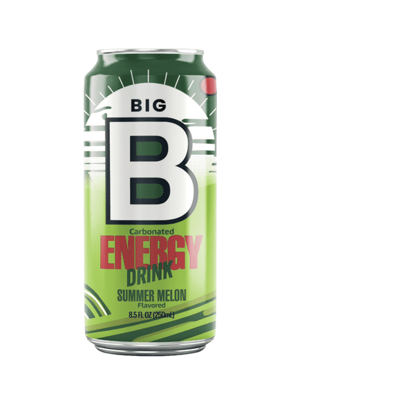 Big B Energy Drinks Summer Melon Tray of 24 cans