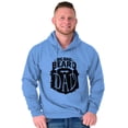 thumbnail image 1 of Big Bad Beard Dad Fathers Day Gift Men's Big & Tall Graphic Hoodie Brisco Brands 2X, 1 of 5