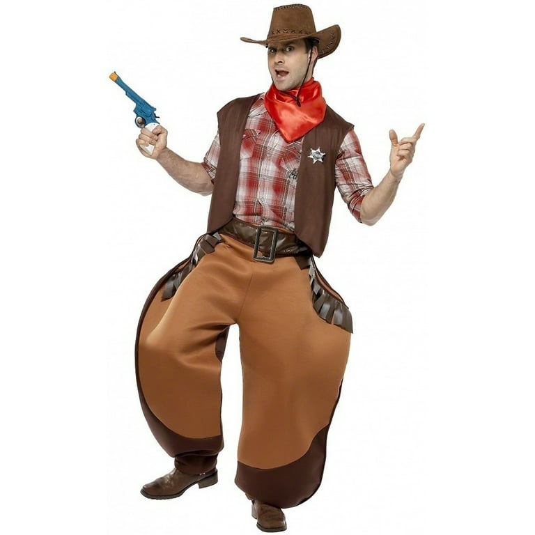 Big Bad John Cowboy Adult Costume One Size