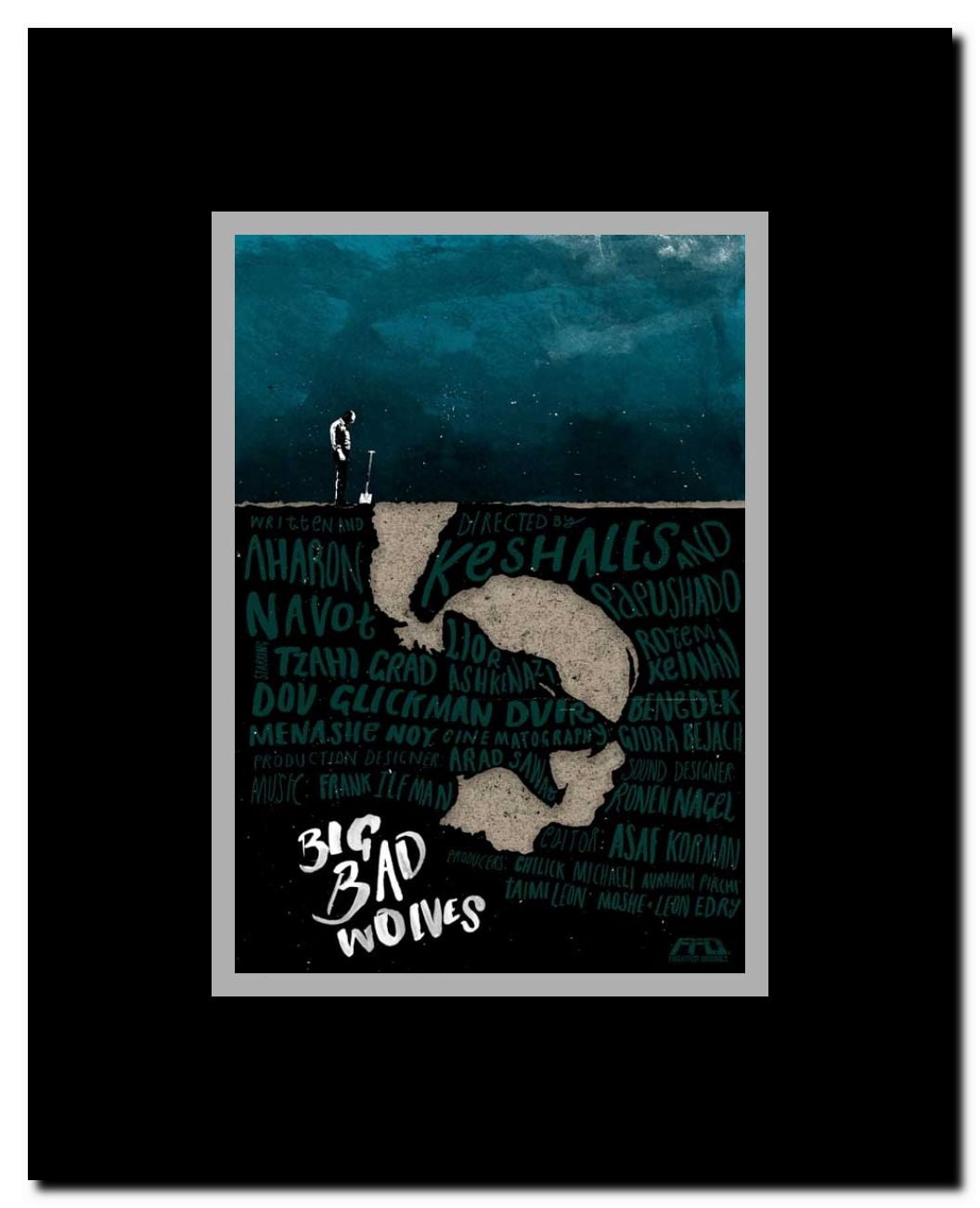 Big Bad Wolves Framed Movie Poster