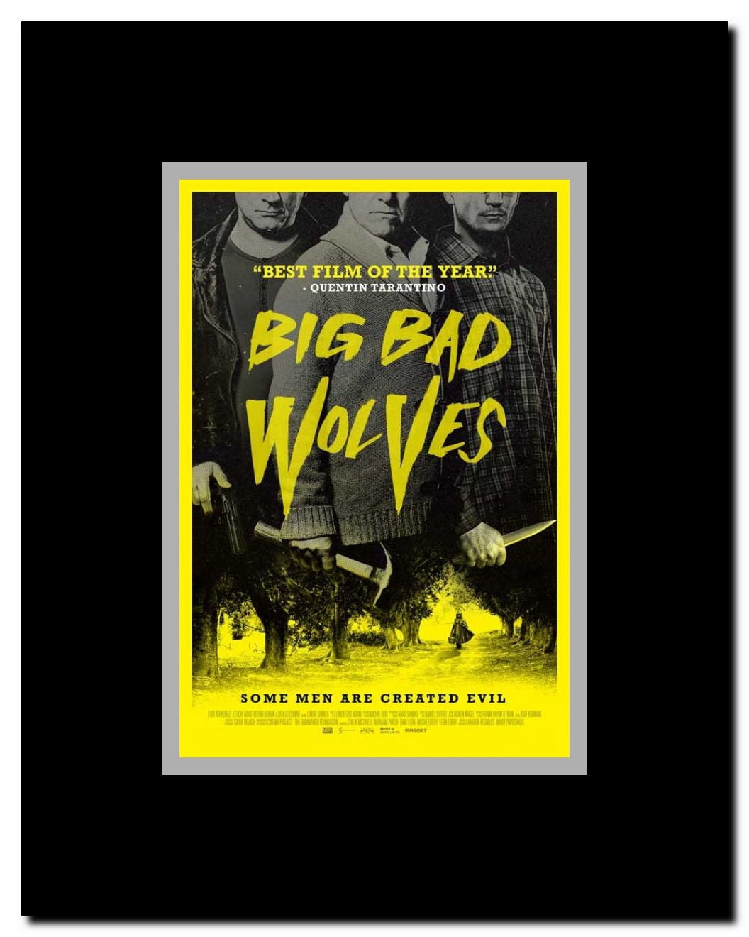 Big Bad Wolves Framed Movie Poster