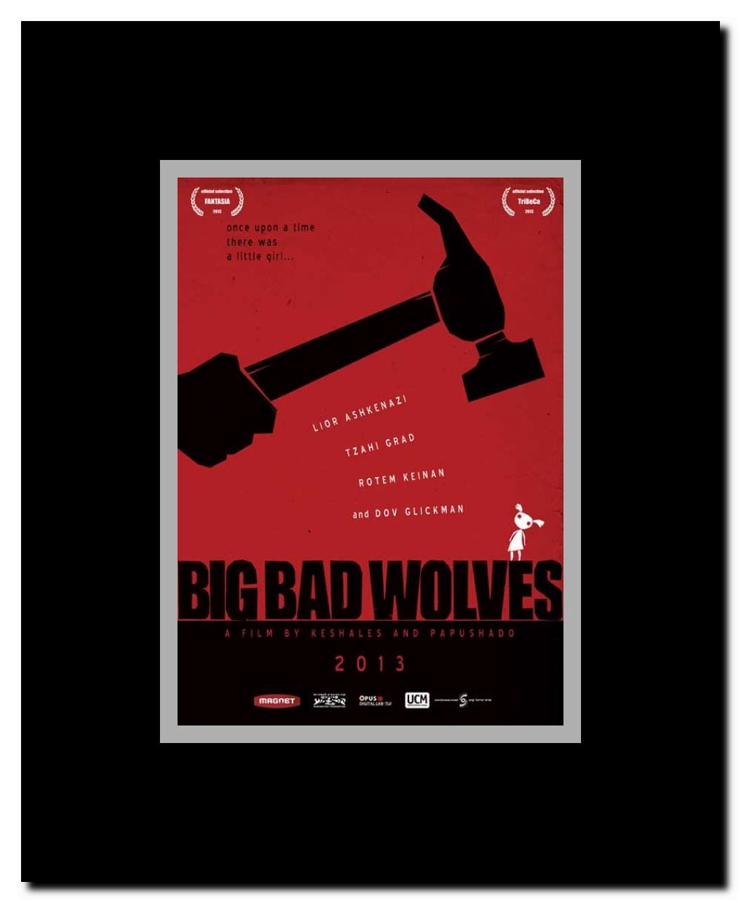 Big Bad Wolves Framed Movie Poster