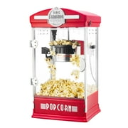 Great Northern Popcorn Big Bambino Popcorn Machine with 4 Oz Kettle (Red)