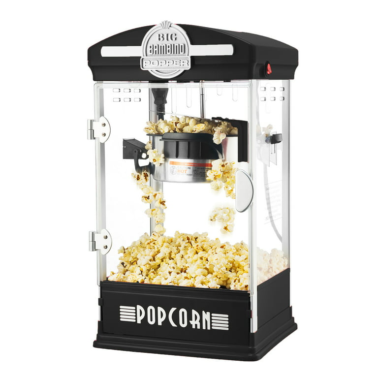 https://i5.walmartimages.com/seo/Big-Bambino-Retro-Tabletop-Popcorn-Popper-4-oz-Stainless-Steel-Kettle-Measuring-Cups-Bags-and-Removable-Tray-by-Great-Northern-Popcorn-Black_5d0ed8ab-a670-42c9-b0d3-7ee1de0f8157.fcb1d8fc0cc28d7ae0b2f4b105e09cd2.jpeg?odnHeight=768&odnWidth=768&odnBg=FFFFFF