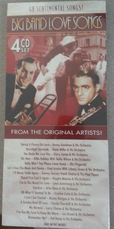 Pre Owned Big Band Love Songs From The Original Artists Walmart pre-owned-big-band-love-songs-from-the-original-artists-walmart