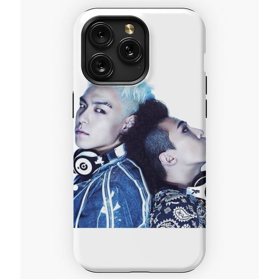 Big Bang GD and T.O.P K-Pop Duo Fan Tribute A10834 Phone Case for iPhone 11 to 17 Pro Max