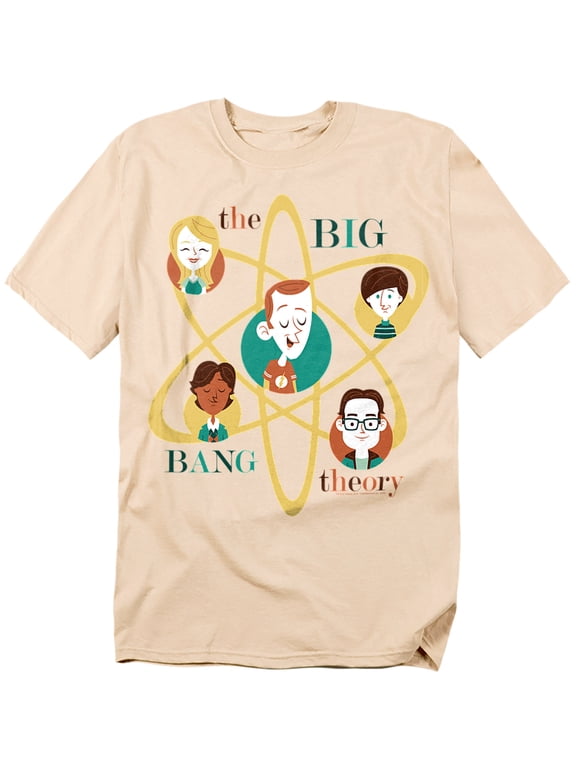 Big Bang Theory T-Shirt Atomic Friends Unisex Graphic Tee For Men & Women