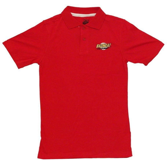 Big Bang Theory BAZINGA Polo Shirt, X-Large