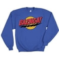 thumbnail image 1 of Big Bang Theory Bazinga Blue Crew Sweatshirt, XX-Large, 1 of 1