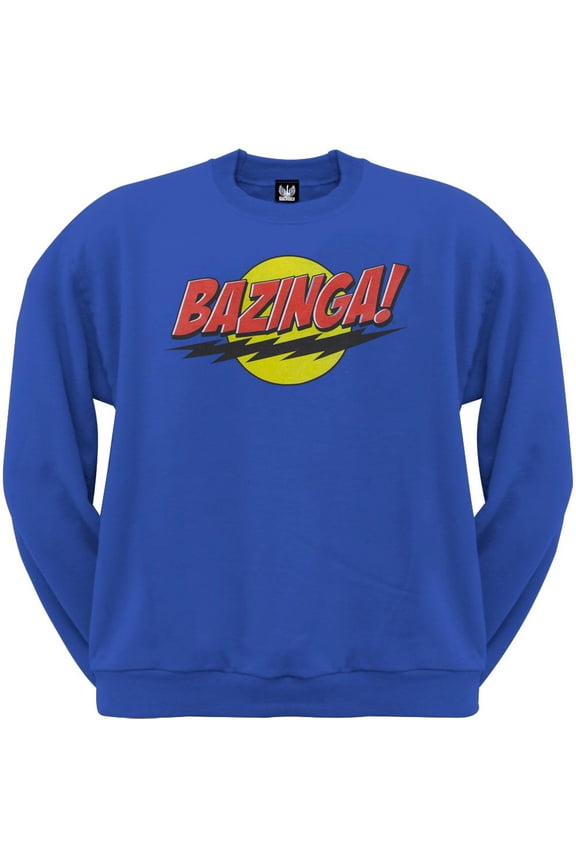 Big Bang Theory - Bazinga Crew Neck Sweatshirt - 3X-Large