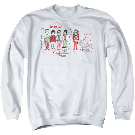 Big Bang Theory - Bazinga Equation - Crewneck Sweatshirt - Medium