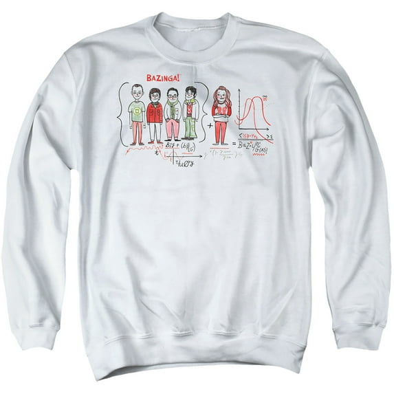 Big Bang Theory - Bazinga Equation - Crewneck Sweatshirt - Medium