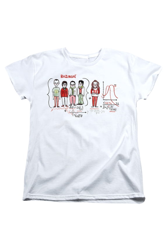Big Bang Theory - Bazinga Equation - Women's Short Sleeve Shirt - Small