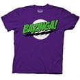 thumbnail image 1 of Big Bang Theory Bazinga Men's T-Shirt (Joker Colors), Medium, 1 of 2