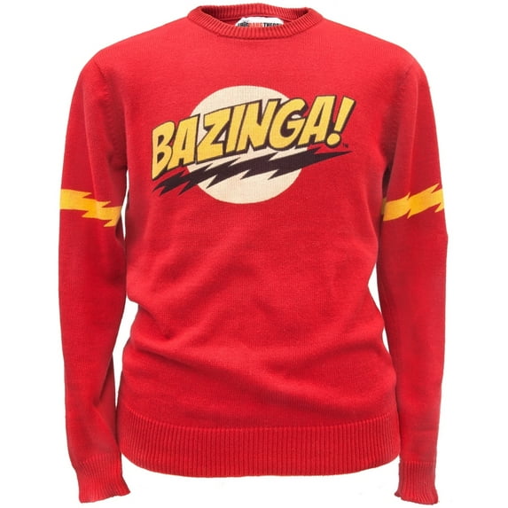 Big Bang Theory - Bazinga Sweater - 2X-Large