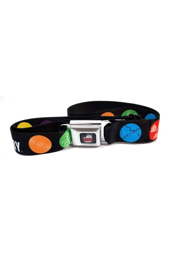 Big Bang Theory Chemistry Logos Seatbelt Belt