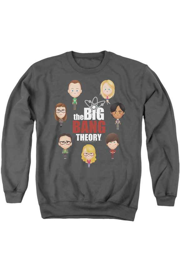 Big Bang Theory - Emojis - Crewneck Sweatshirt - Medium