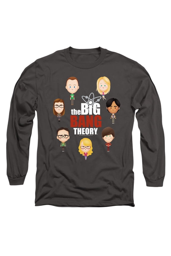 Big Bang Theory - Emojis - Long Sleeve Shirt - Large