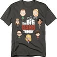 thumbnail image 1 of Big Bang Theory T-Shirt Emojis Unisex Graphic Tee For Men & Women, 1 of 7