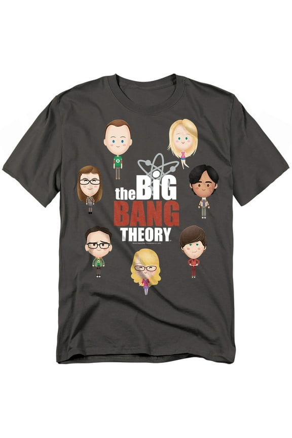 Big Bang Theory T-Shirt Emojis Unisex Graphic Tee For Men & Women