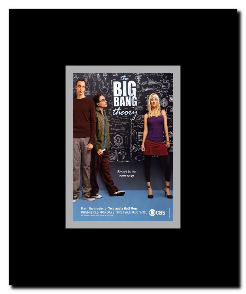 Big Bang Theory Framed Movie Poster