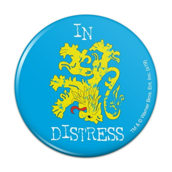 Big Bang Theory In Distress Kitchen Refrigerator Locker Button Magnet