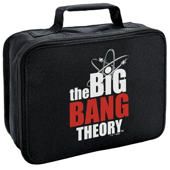 Big Bang Theory Logo Insulated Soft Sided Lunch Box - Reusable Lunch Bag For School Office Work, BPA Free