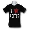 thumbnail image 1 of Big Bang Theory Love Coitus T-Shirt-Men's Small, 1 of 2