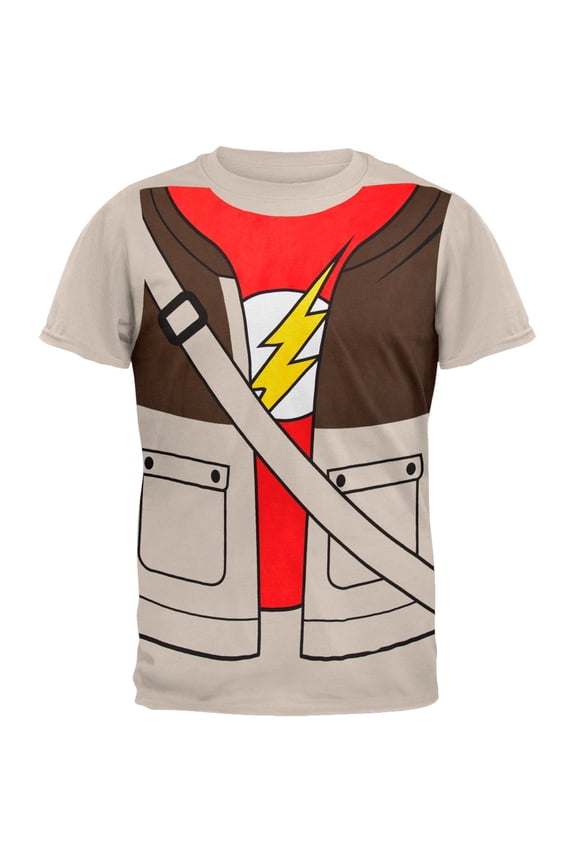 Big Bang Theory - Sheldon Costume T-Shirt - 2X-Large