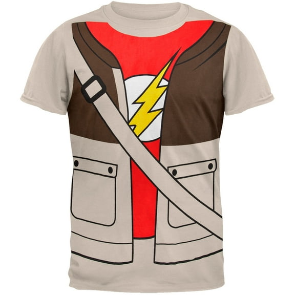 Big Bang Theory - Sheldon Costume T-Shirt - Large