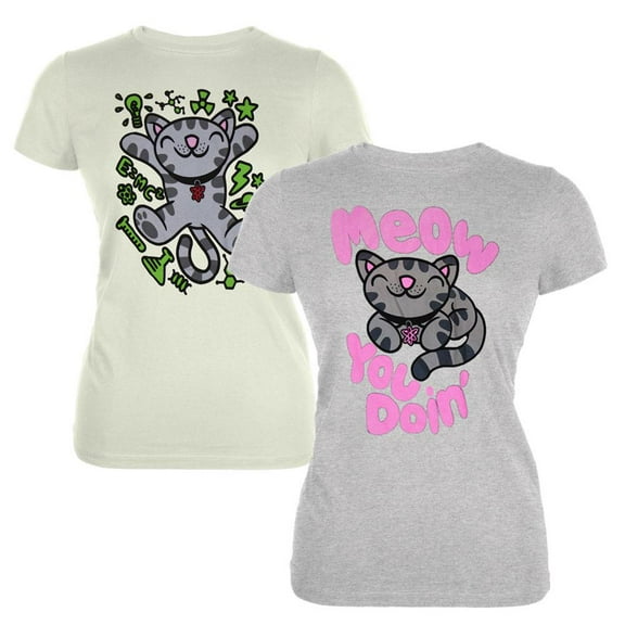 Big Bang Theory - Soft Kitty 2 Piece Juniors T-Shirt Combo