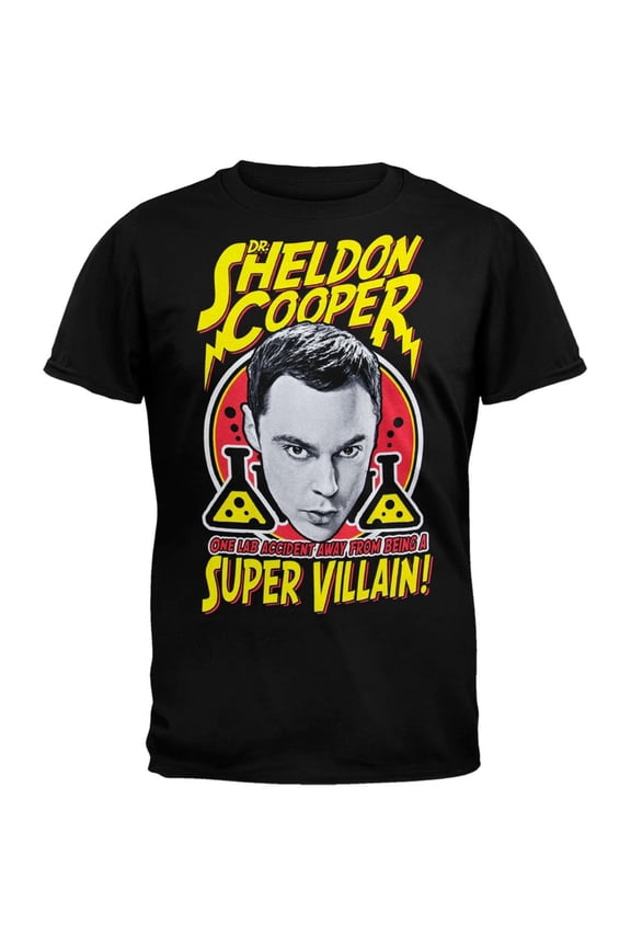 Big Bang Theory - Super Villian T-Shirt