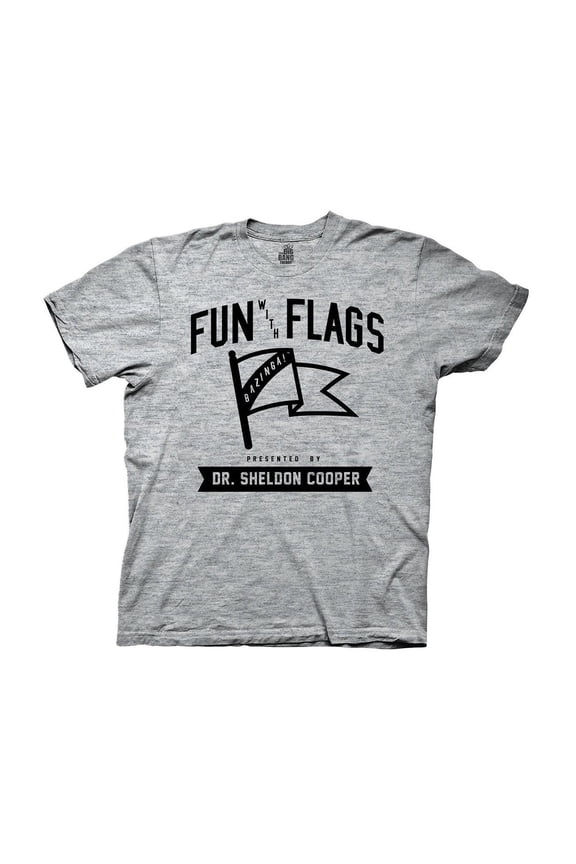 Big Bang Theory T-Shirt FUN WITH FLAGS Ripple Junction