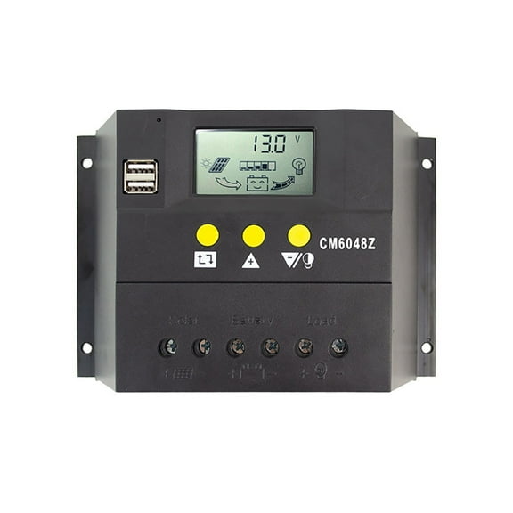 Big Battery Charger Current 50A PWM Solar Charge Controller 48V Auto Recognize LCD Display Double USB Output ,Stable & Reliable