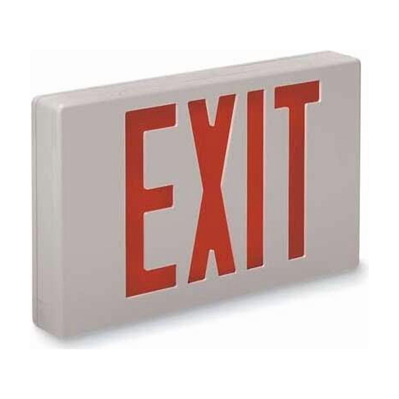 Big Beam Exit Sign,1.7W,Red,2 Faces XKL2RWWU - Walmart.com