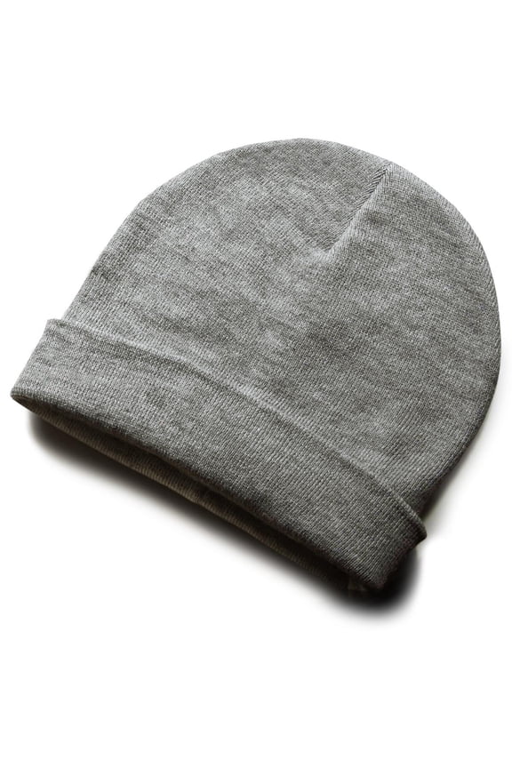 Big Beanie Caps - Heather Gray