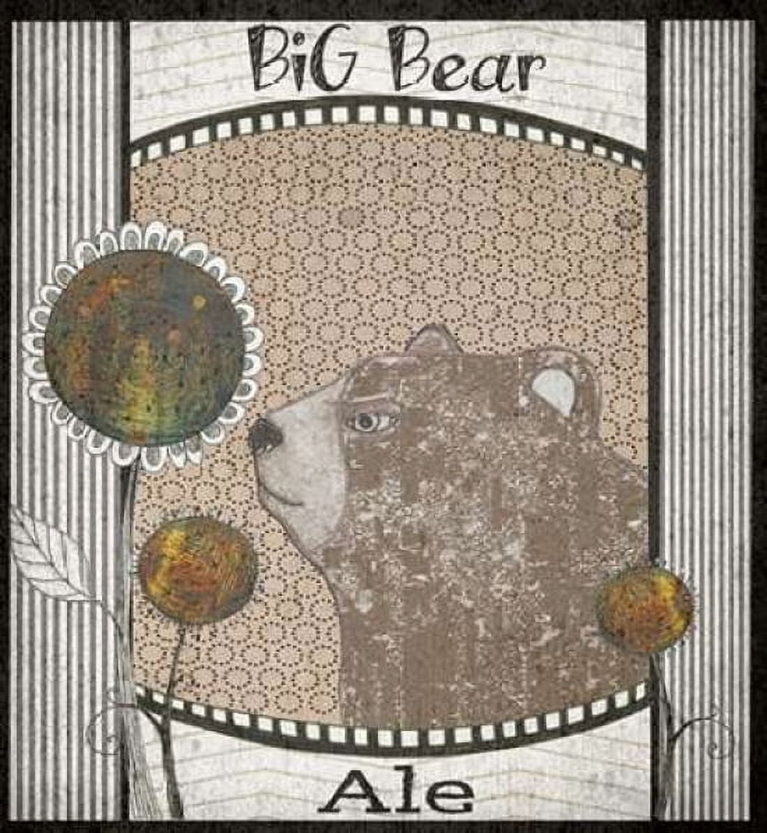 Big Bear Ale Canvas Art - Sarah Ogren (24 x 24)
