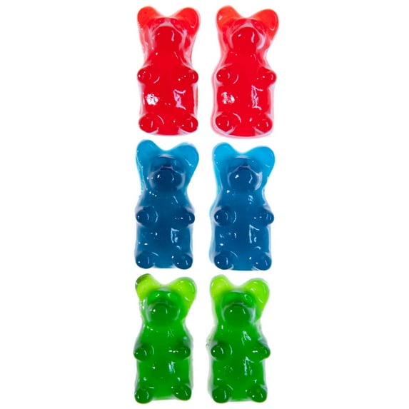Big Bear Assorted Giant Gummy Bears 6-Pack