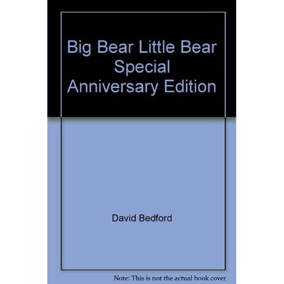 Pre-Owned Big Bear Little Bear Special Anniversary Edition Paperback