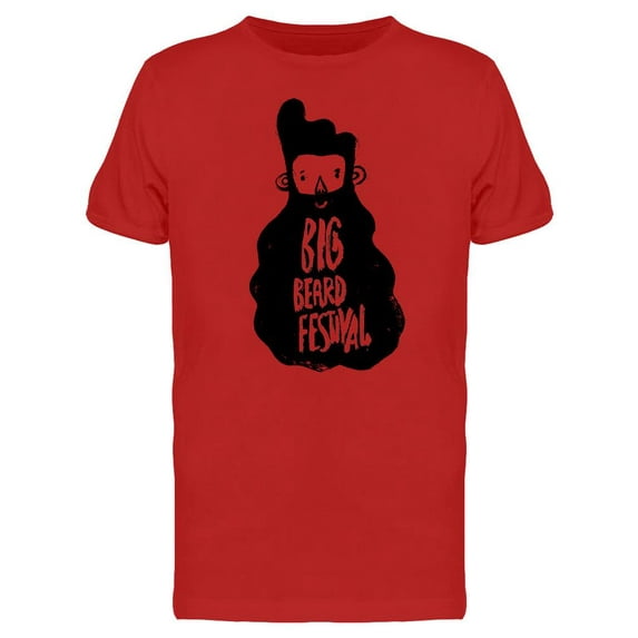 Big Beard Festival T-Shirt Men -Image by Shutterstock, Male Small