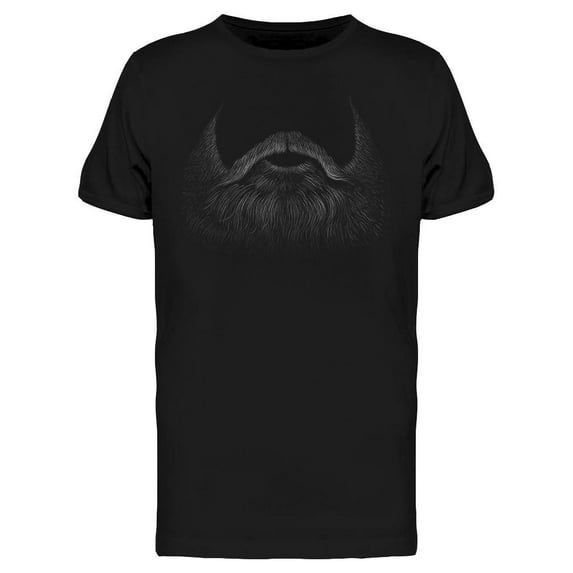 Big Beard T-Shirt Men -Image by Shutterstock, Male 3X-Large