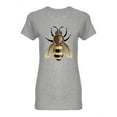 thumbnail image 1 of Big Bee Design Shaped T-Shirt Women -Image by Shutterstock, Female XX-Large, 1 of 2