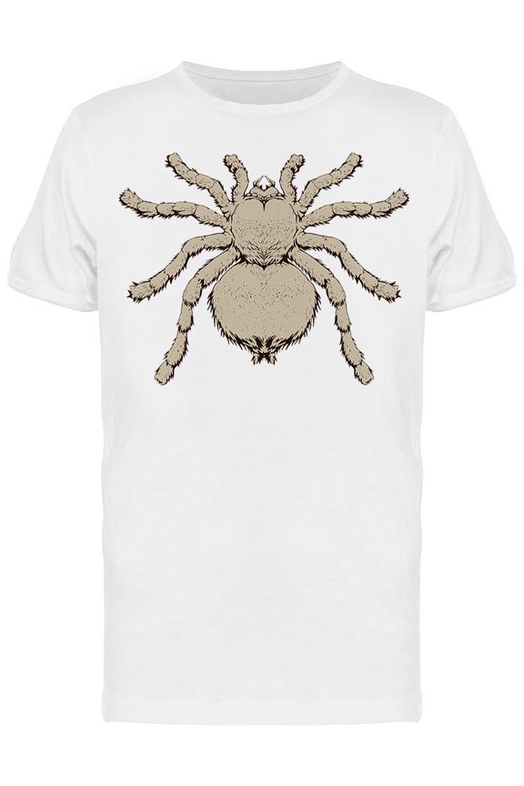 Big Beige Tarantula T-Shirt Men -Image by Shutterstock, Male x-Large