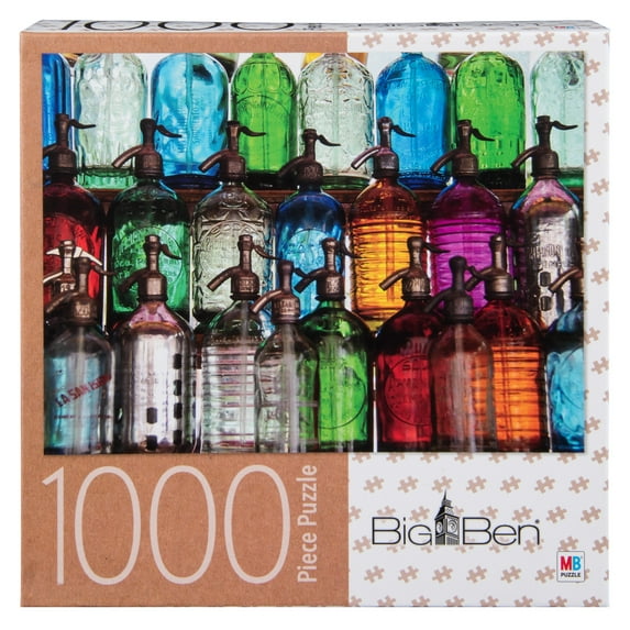 Big Ben 1000-Piece Adult Jigsaw Puzzle - Antique Siphons