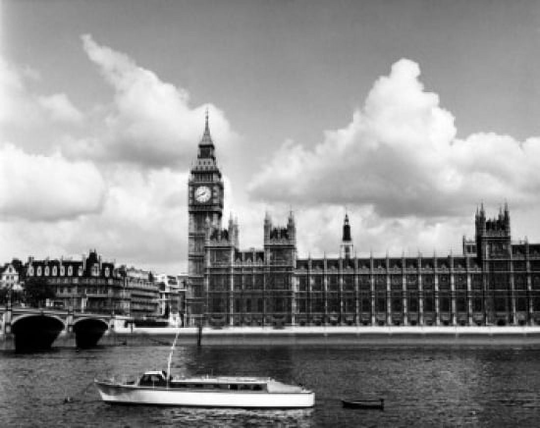 Big Ben Houses of Parliament London England Canvas Art - (24 x 36)
