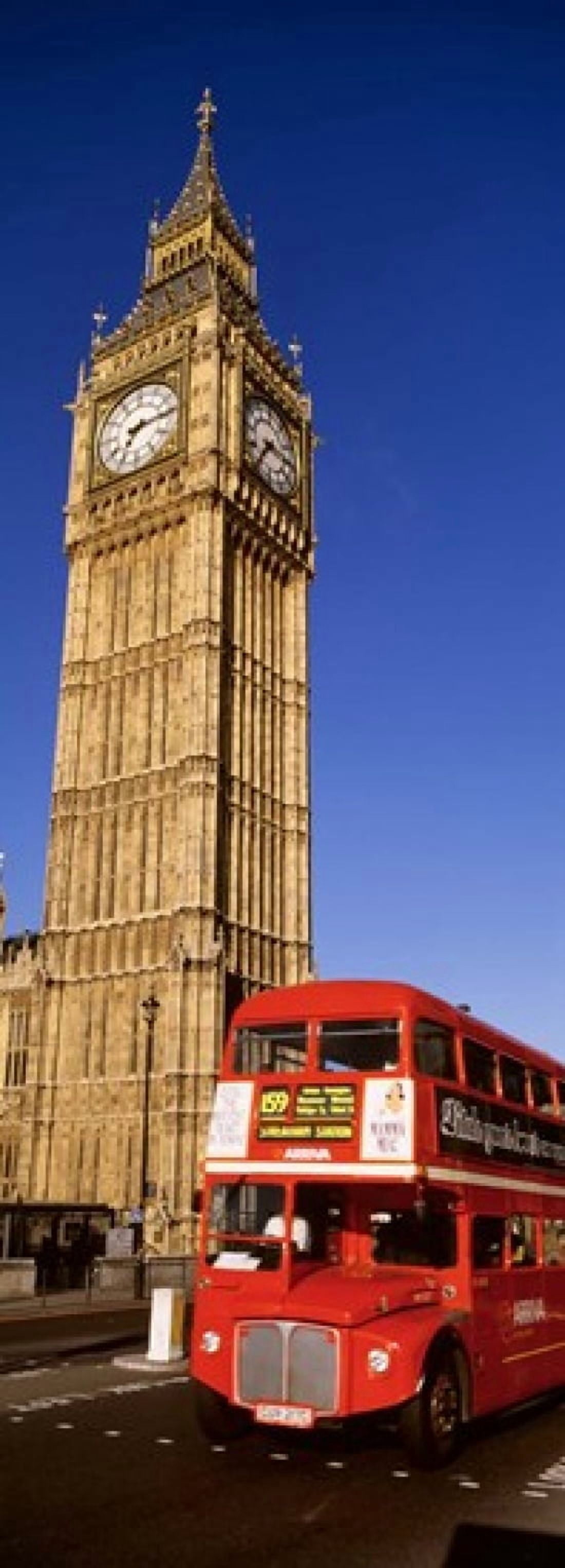 Big Ben London United Kingdom Canvas Art - Panoramic Images (36 x 13)